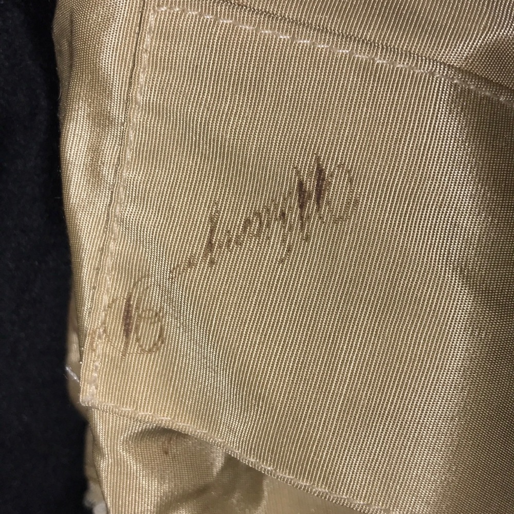 Vintage Whiting& Davis Cream String Mesh Metal Bag - image 4